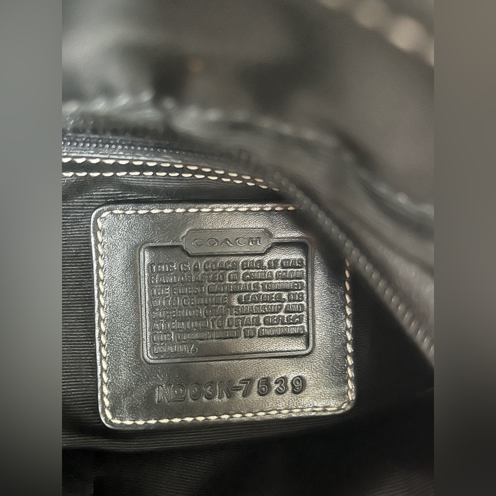 COACH canvas backpack and COACH leather wallet. - Picture 7 of 17